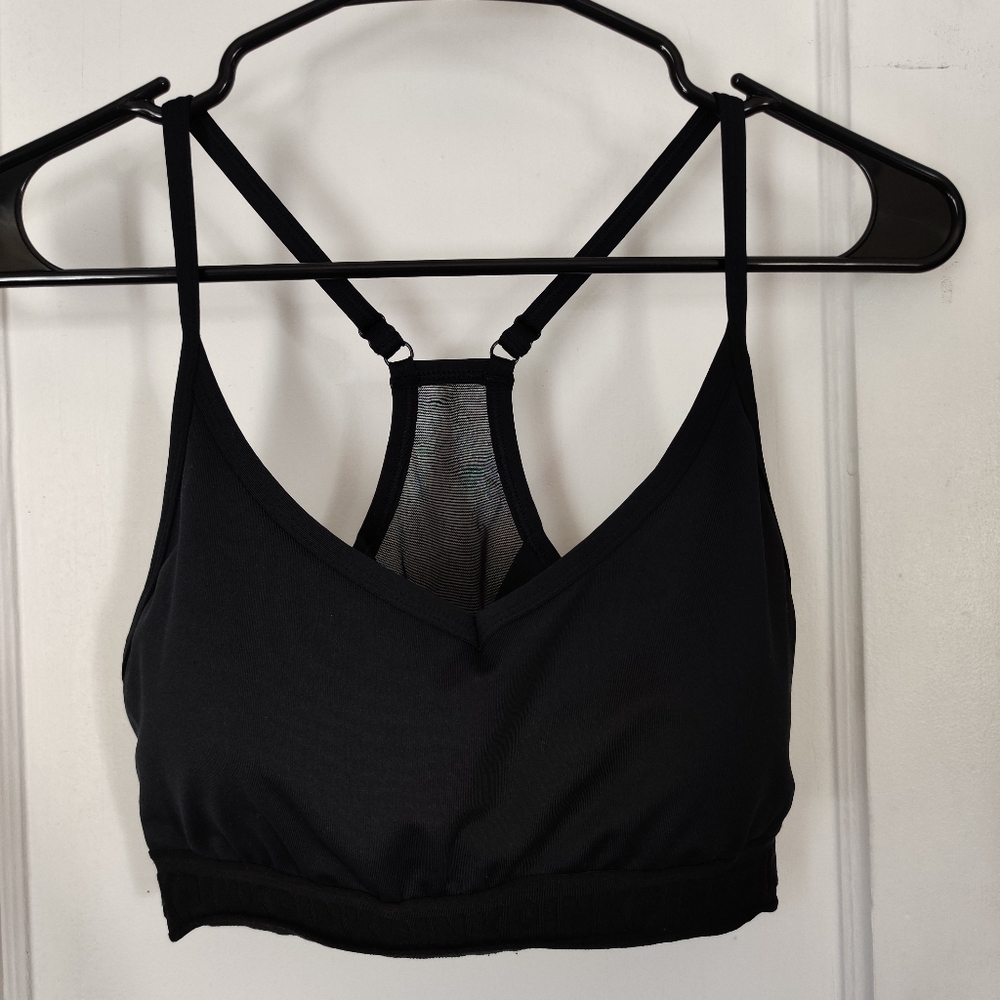 PINK Black Sports Bra